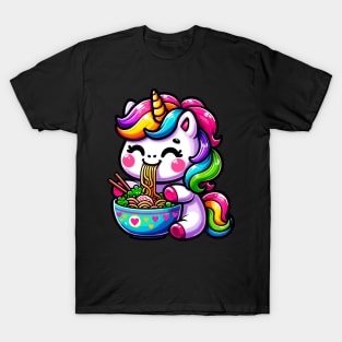 Space Unicorn Ramen T-Shirt